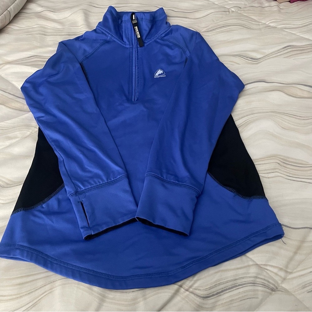 Horze Supreme Andie Functional Shirt Lapis Lazuli Blue/